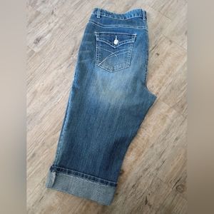 Macy's INC denim shorts size 14w